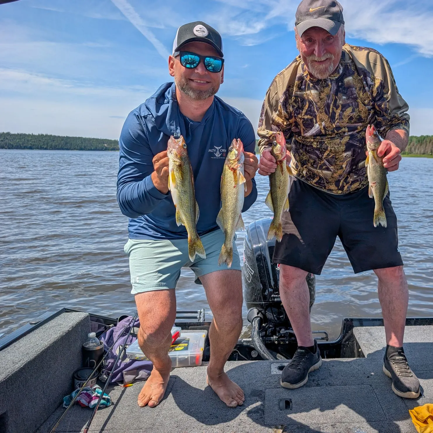recently logged catches