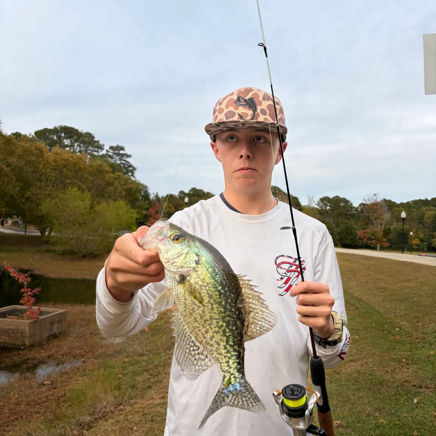 The most recent Black crappie catches on Fishbrain