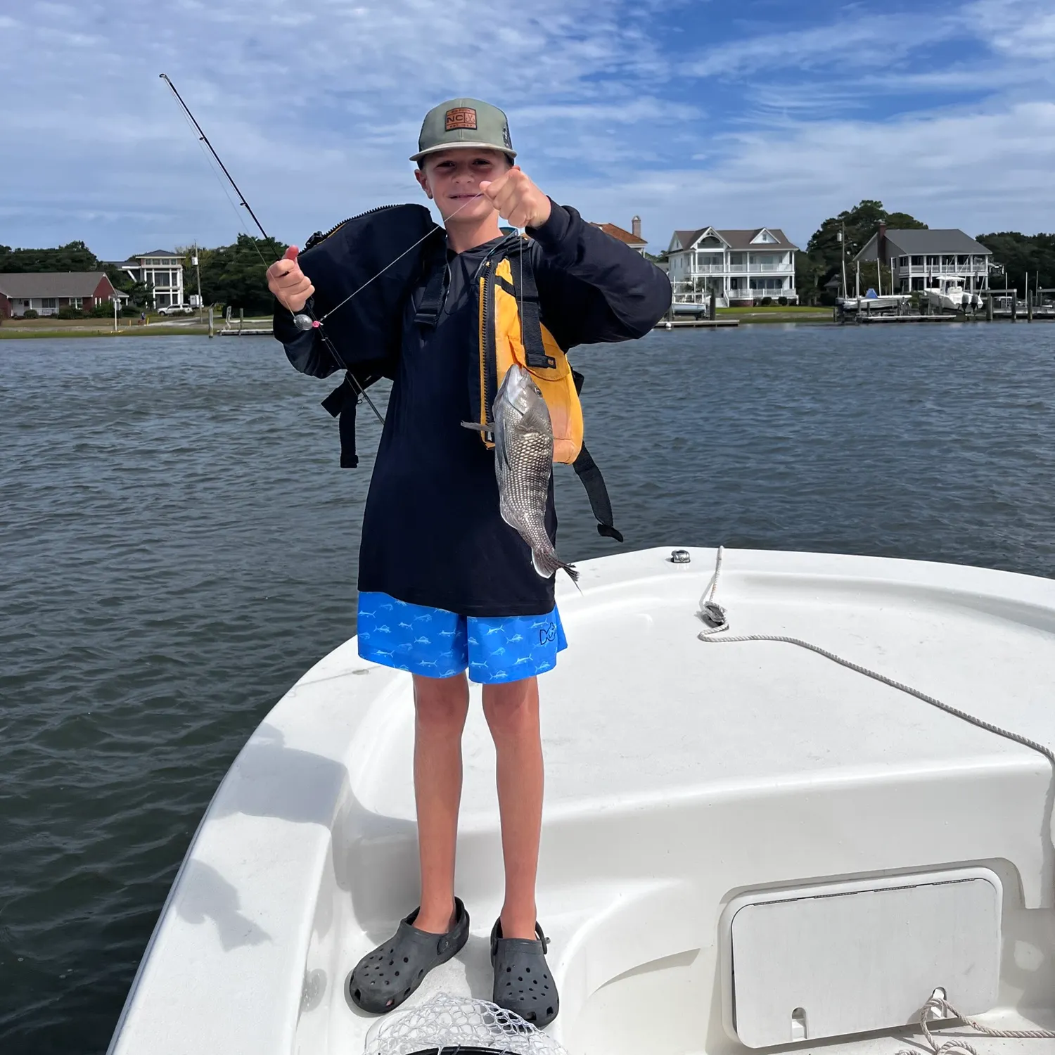 recently logged catches