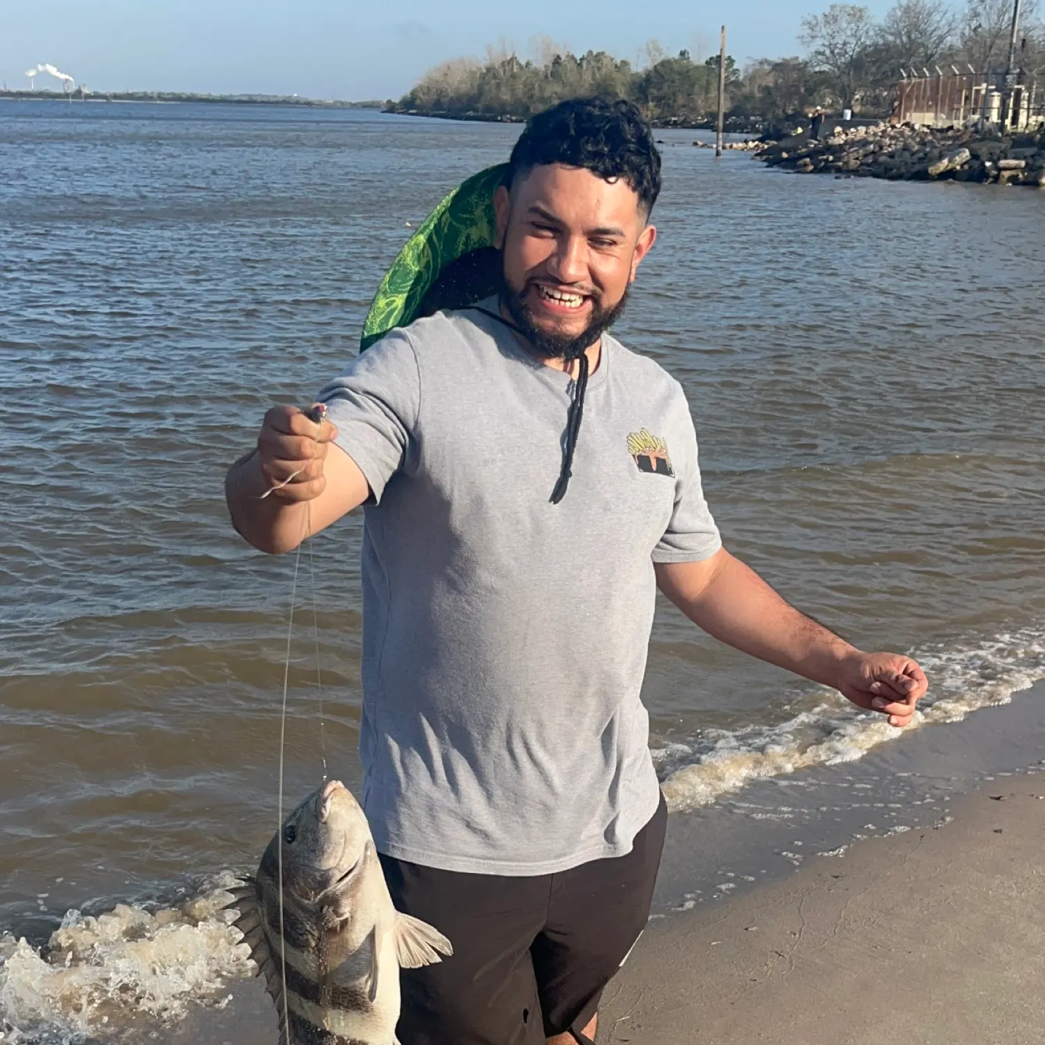 Sheepshead caught on Fishbrain