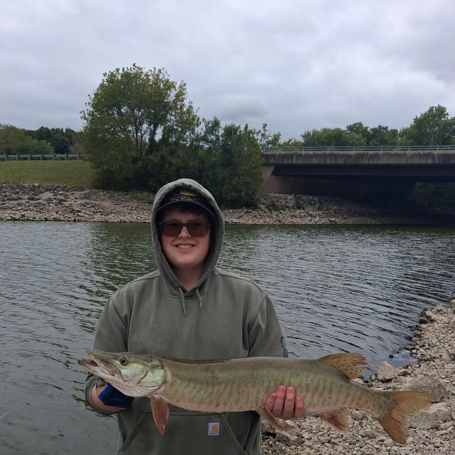 Muskie caught on Fishbrain