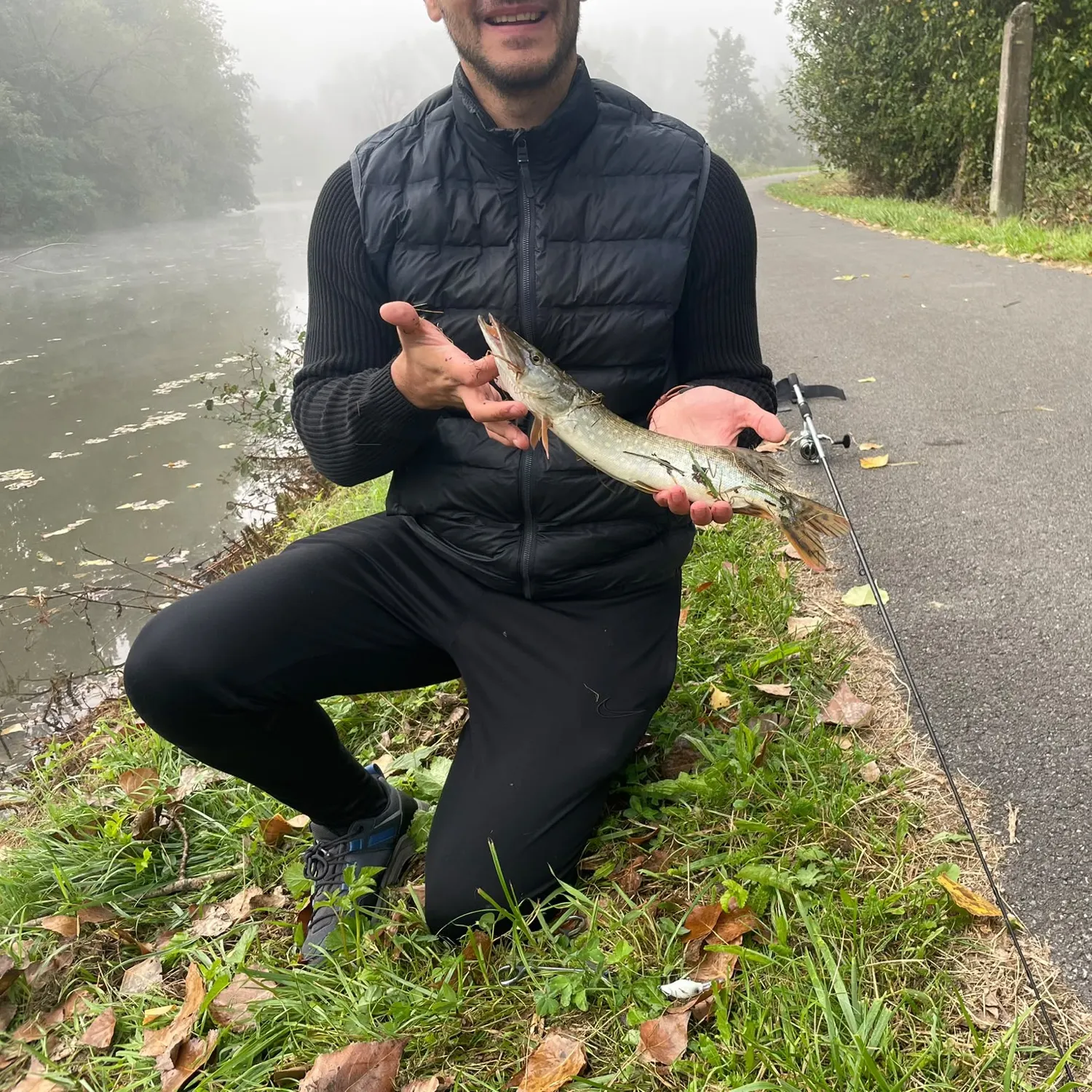 Northern pike caught on Fishbrain