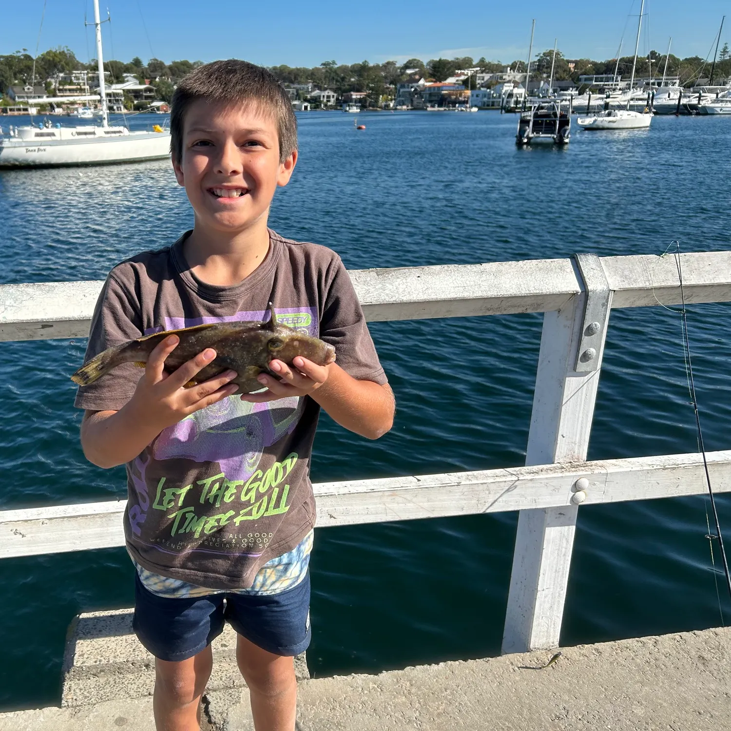 The most recent Black reef leatherjacket catches on Fishbrain