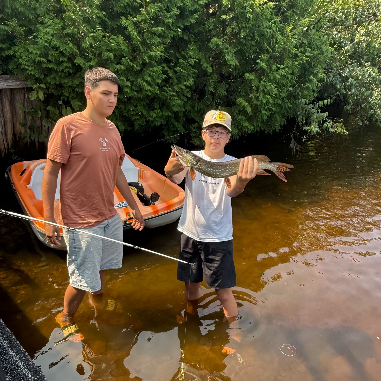 recently logged catches