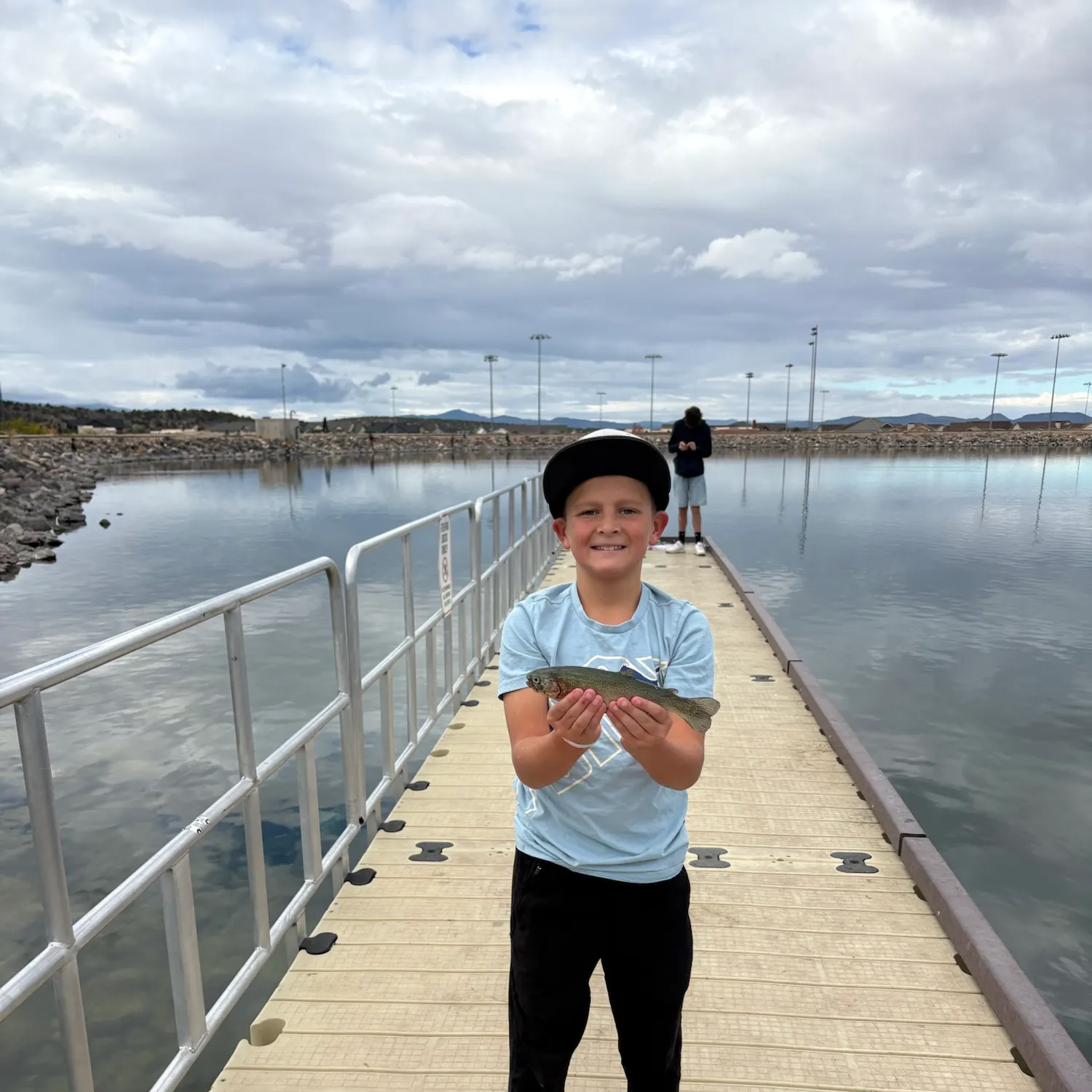 Rainbow trout caught on Fishbrain