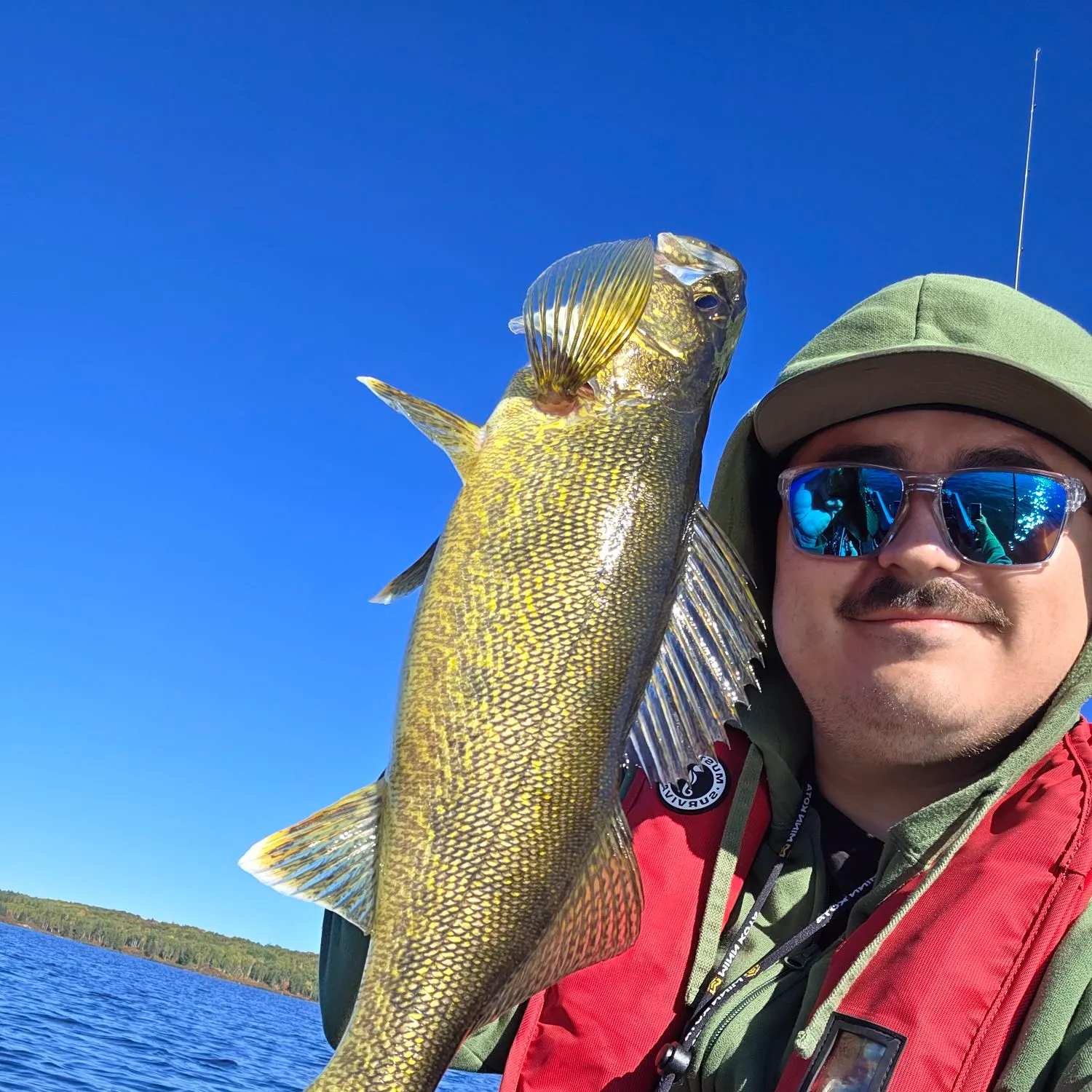 Walleye caught on Fishbrain