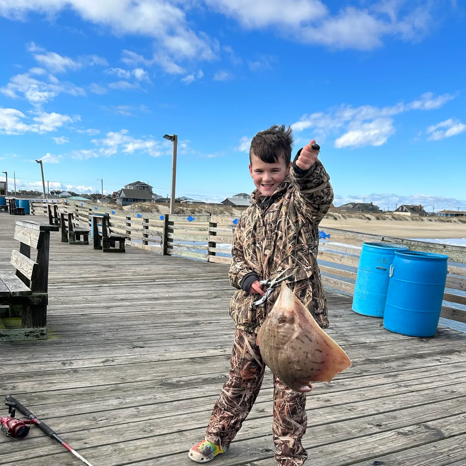 The most recent Atlantic stingray catches on Fishbrain