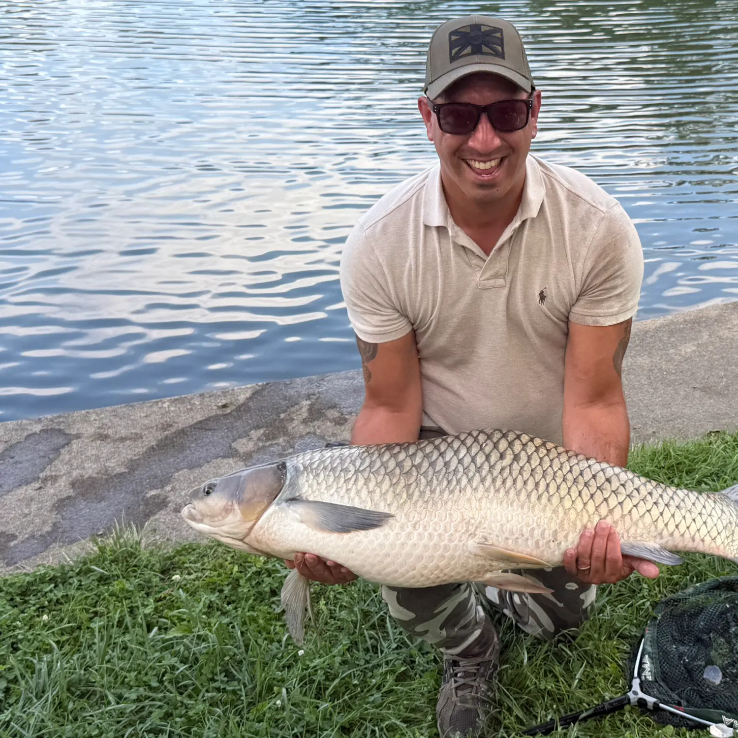 Grass carp caught on Fishbrain