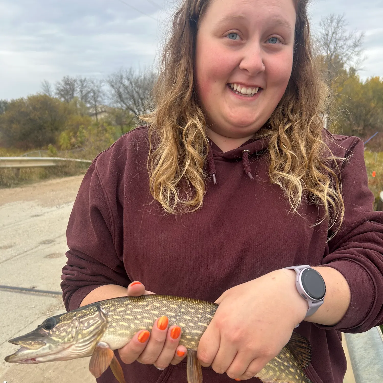 Northern pike caught on Fishbrain