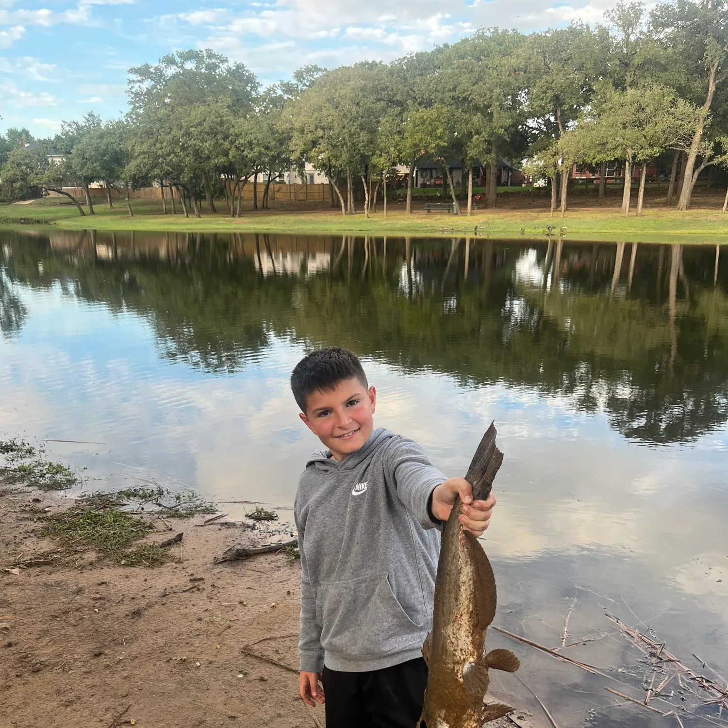 Channel catfish caught on Fishbrain