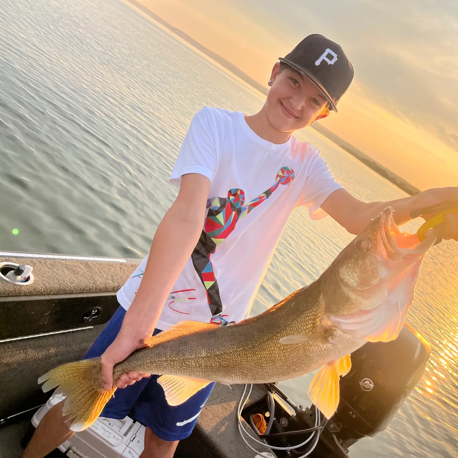 Walleye caught on Fishbrain