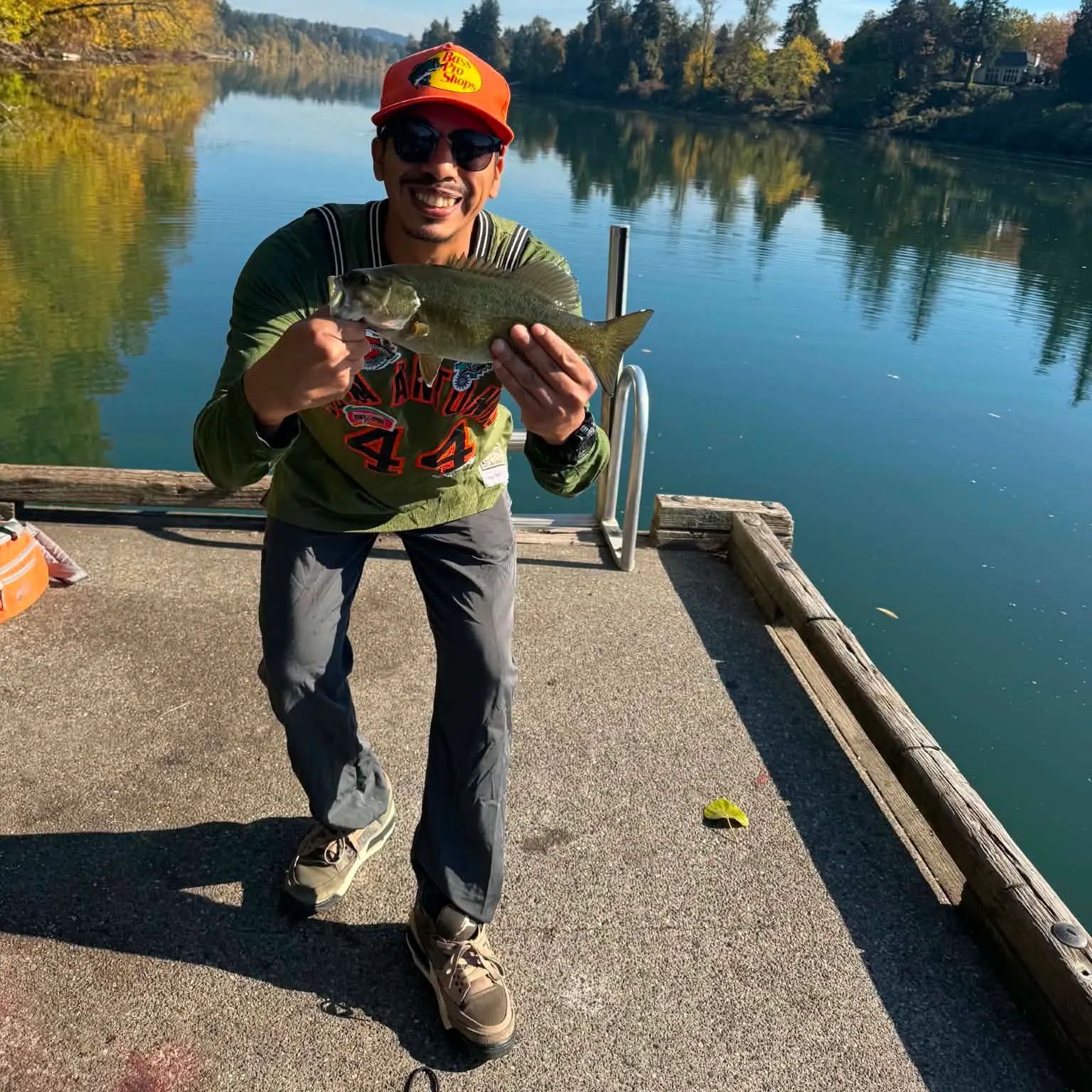 Smallmouth bass caught on Fishbrain