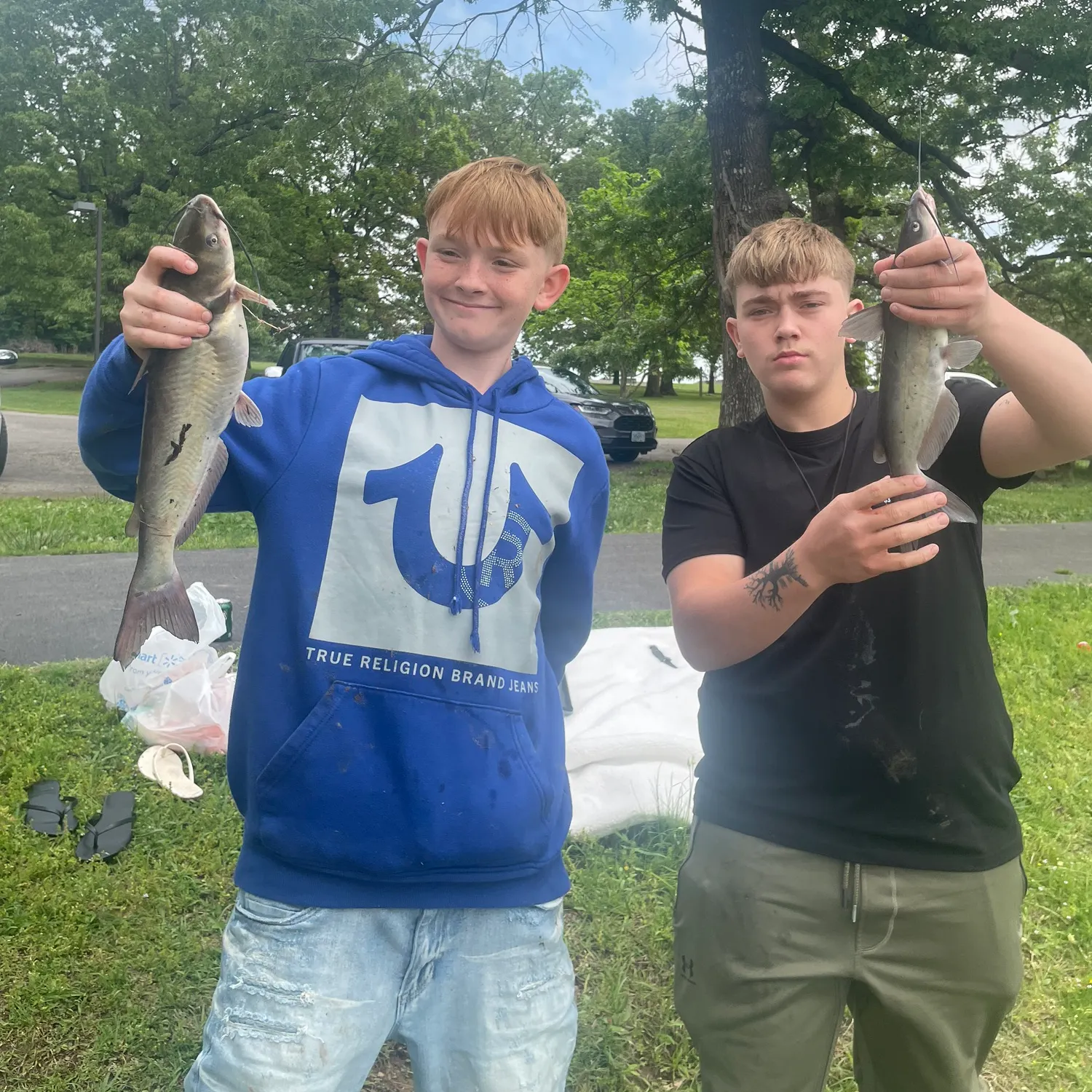 recently logged catches
