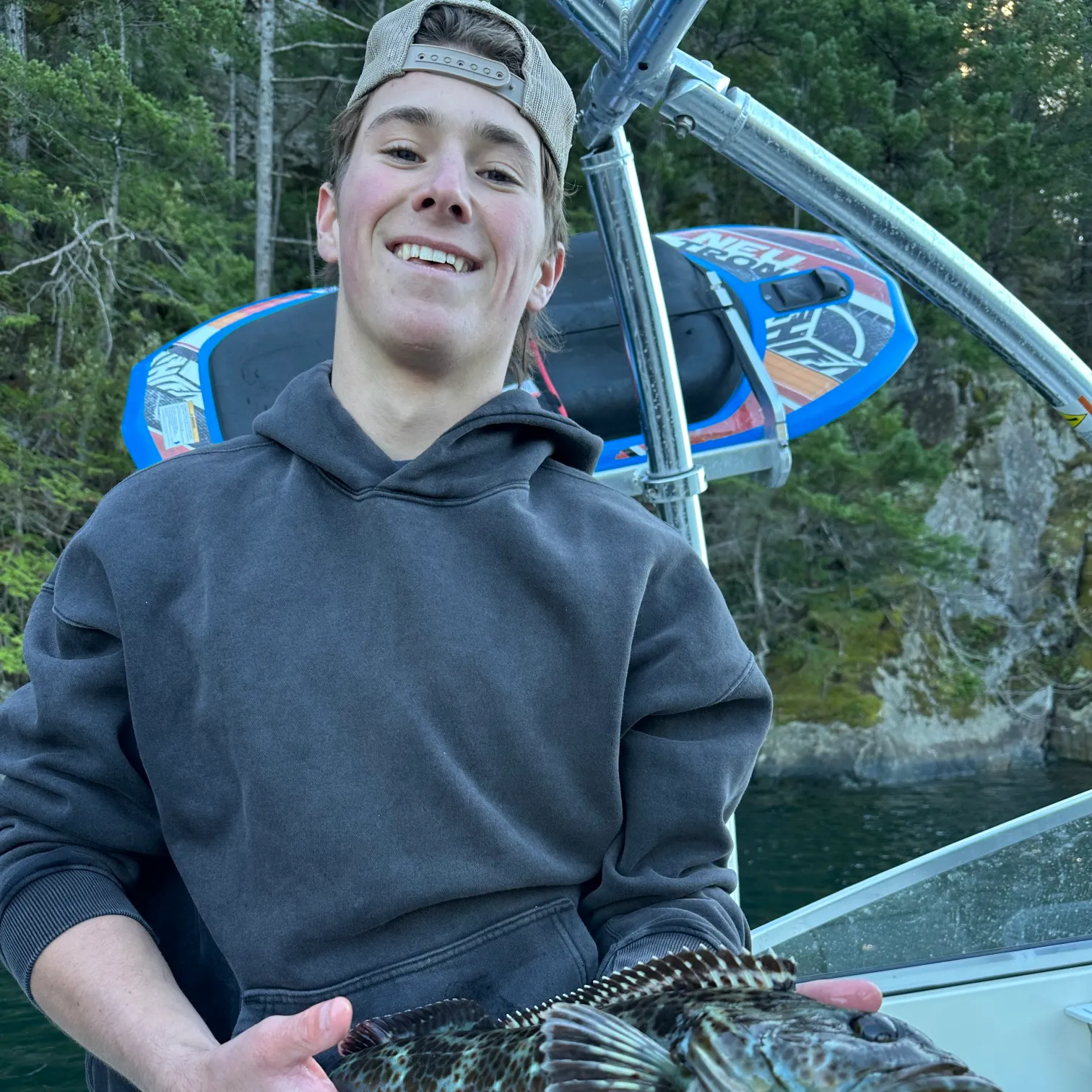 recently logged catches