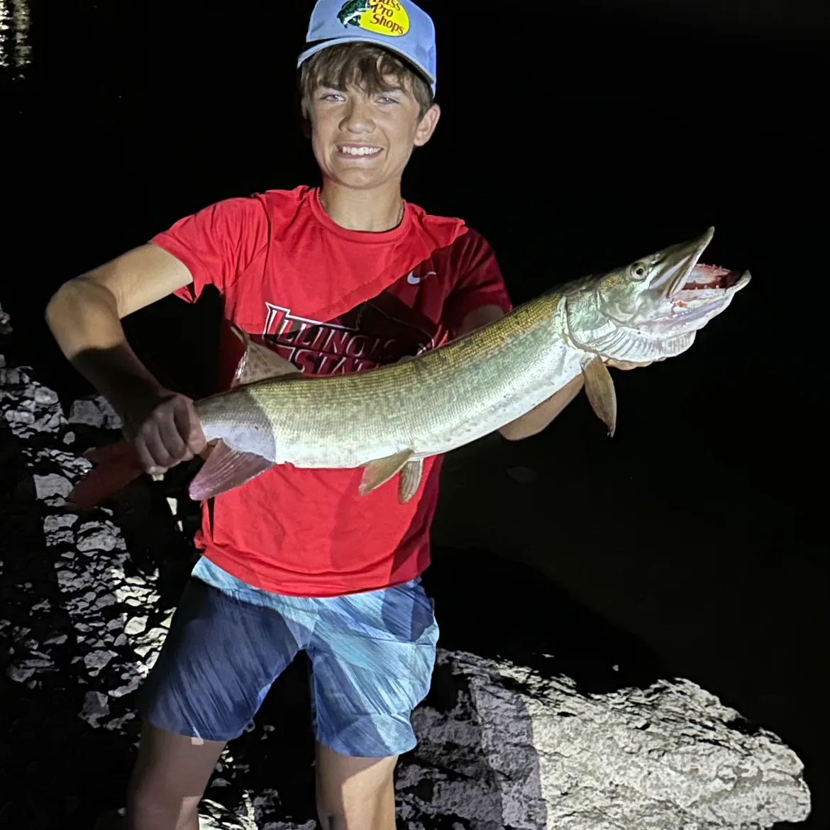 Muskie caught on Fishbrain
