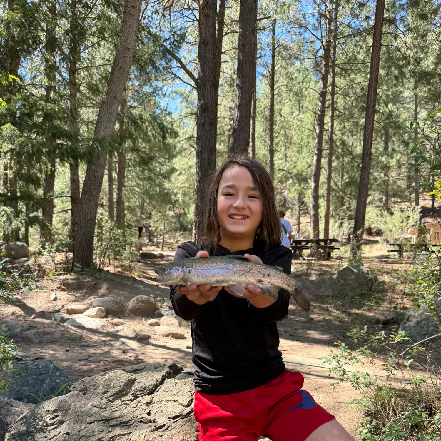 Rainbow trout caught on Fishbrain
