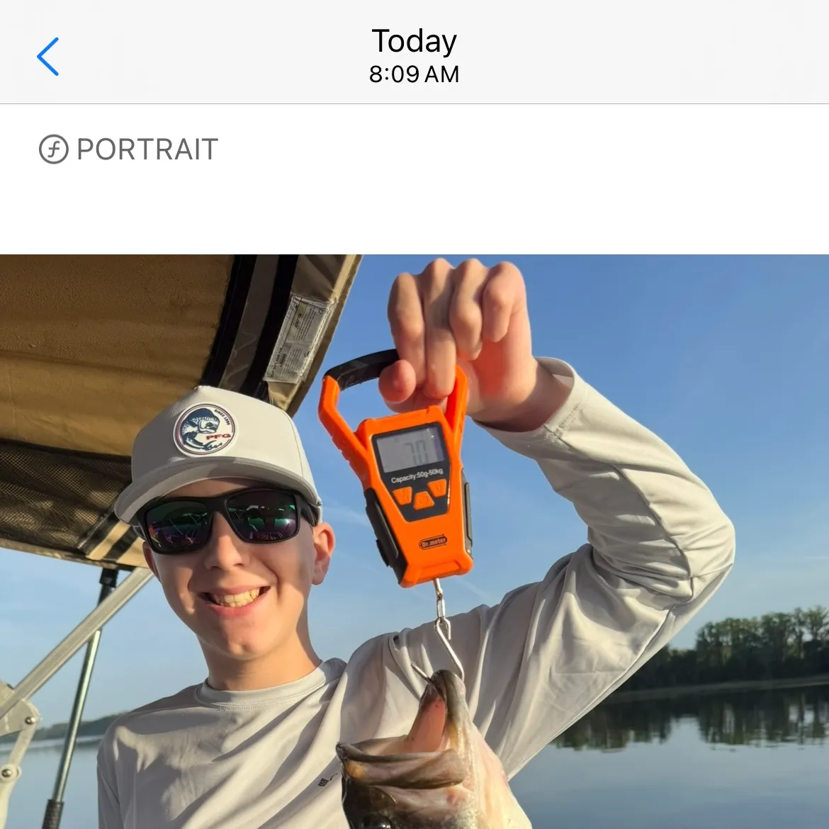 recently logged catches