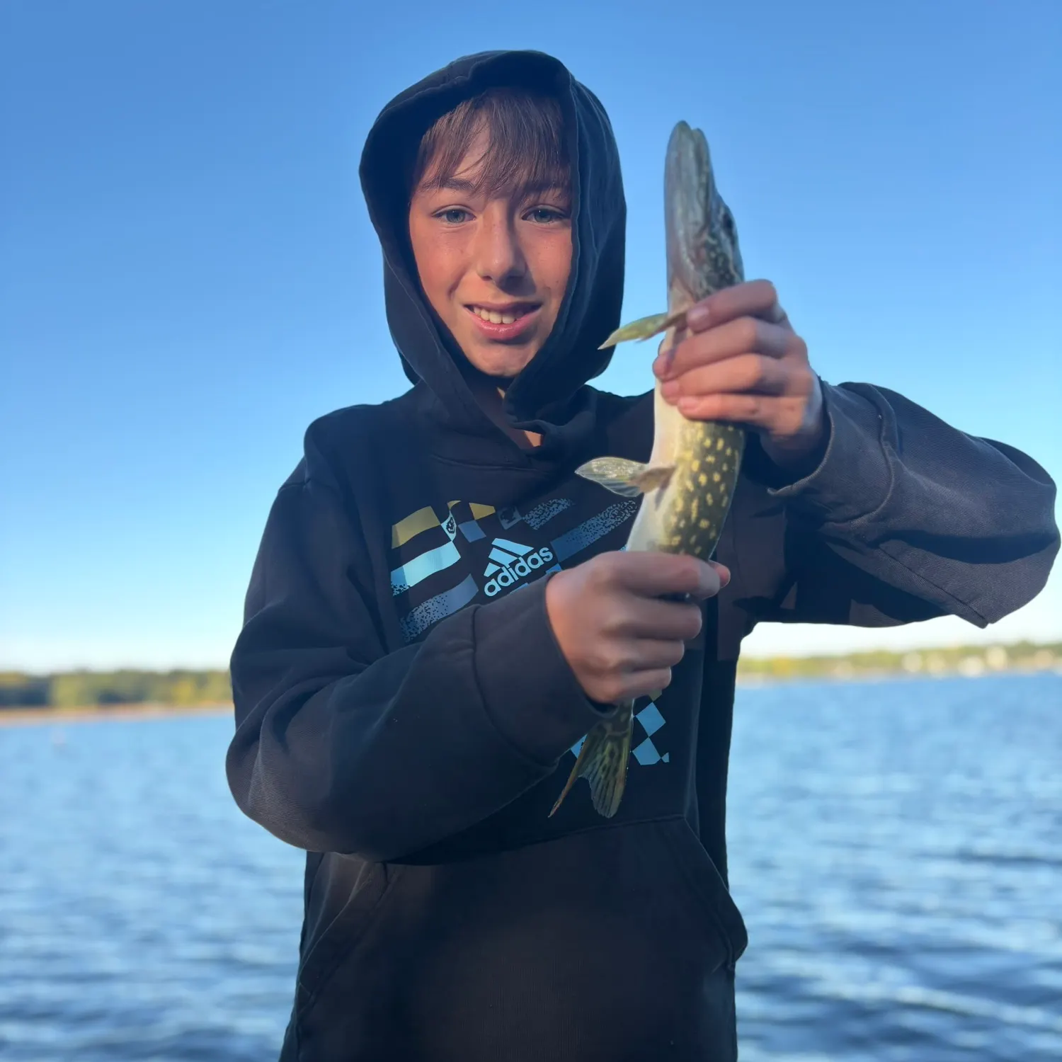 Northern pike caught on Fishbrain