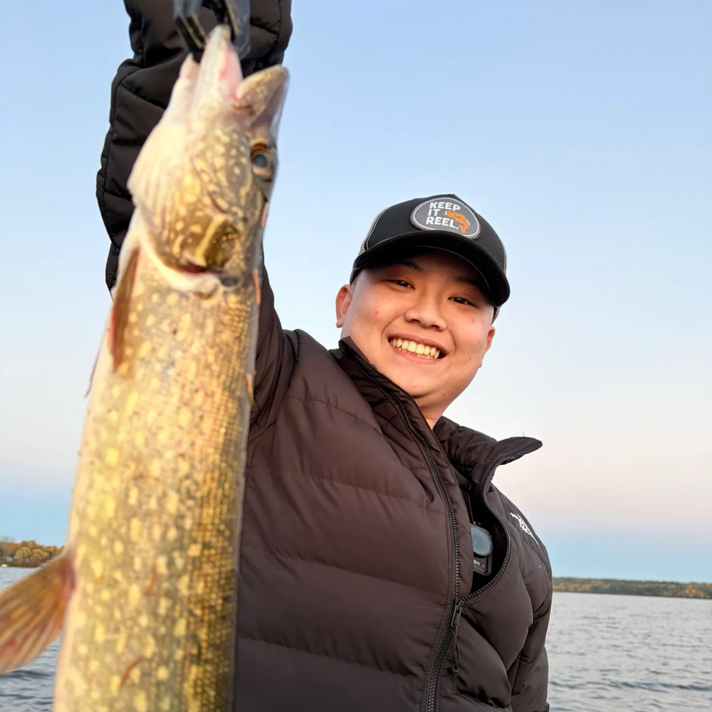 Northern pike caught on Fishbrain