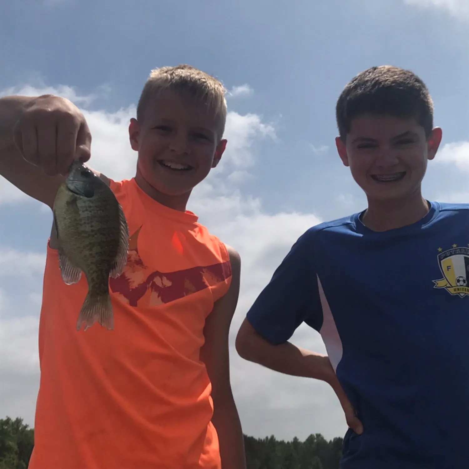 Bluegill caught on Fishbrain