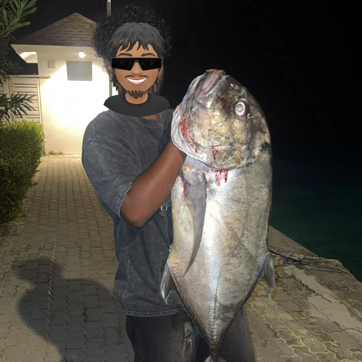 The most recent Giant trevally catches on Fishbrain