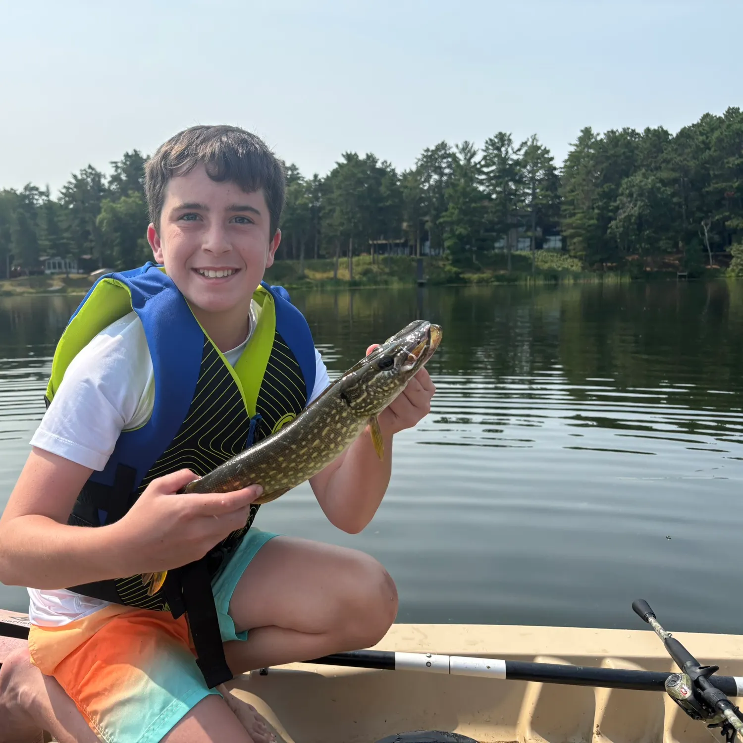 Northern pike caught on Fishbrain