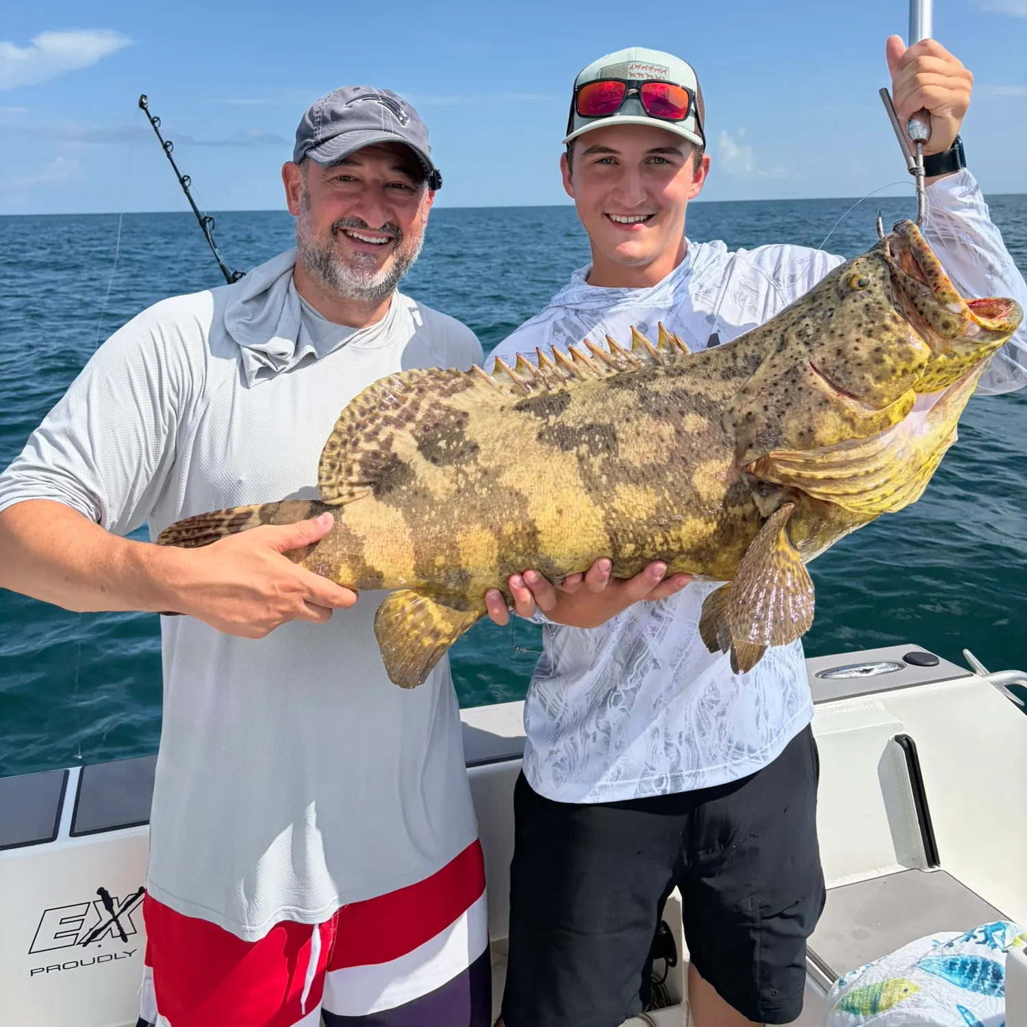 Atlantic goliath grouper caught on Fishbrain