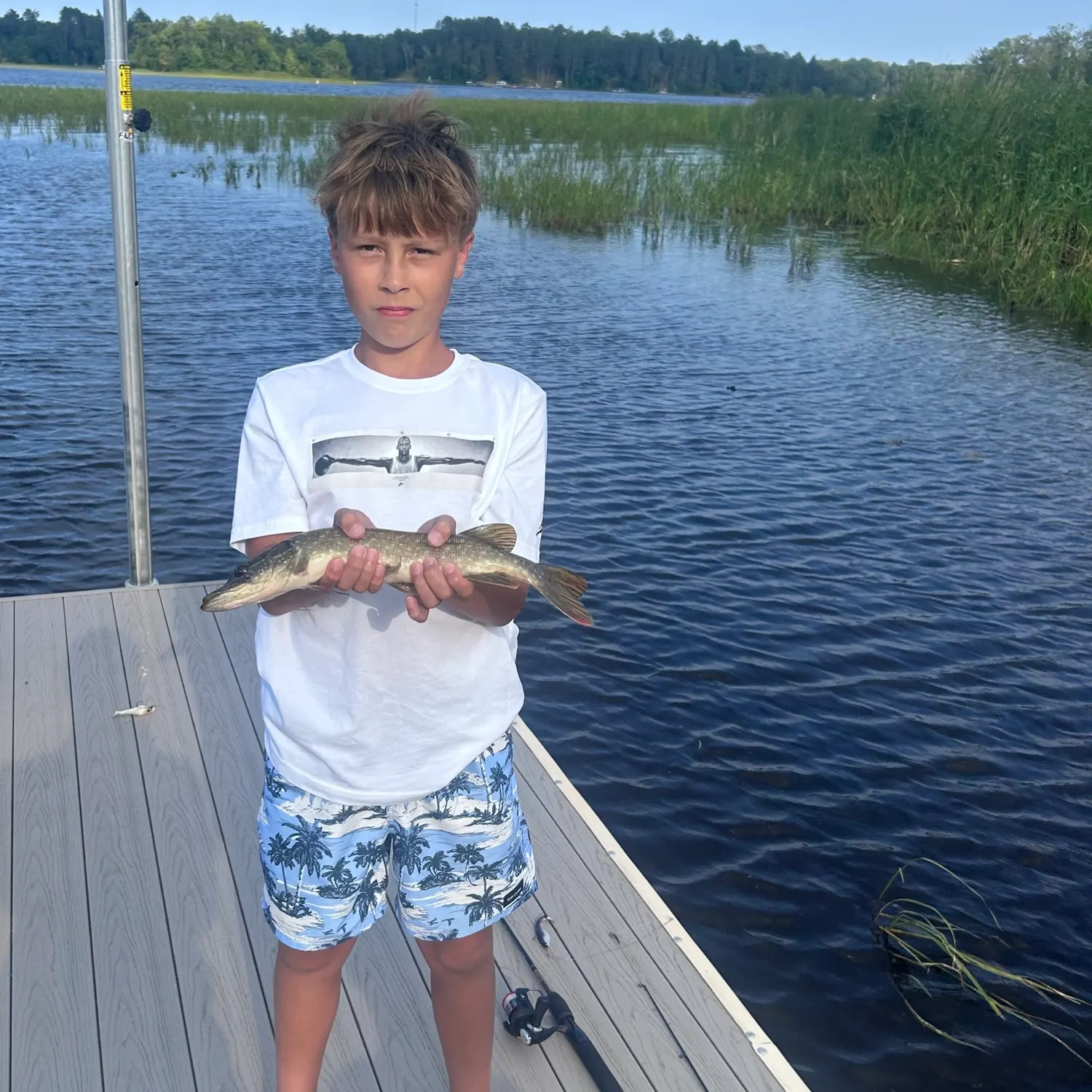 Northern pike caught on Fishbrain