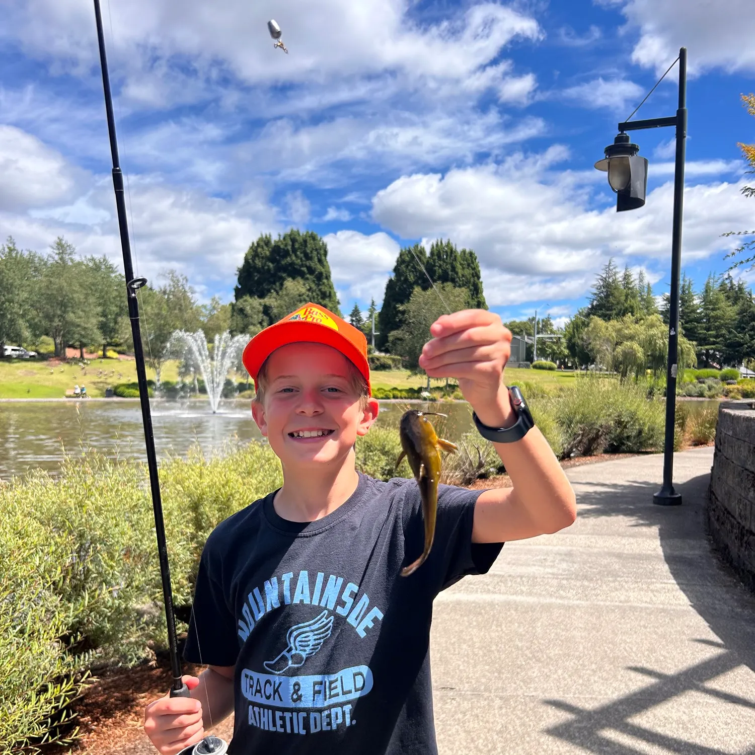 recently logged catches