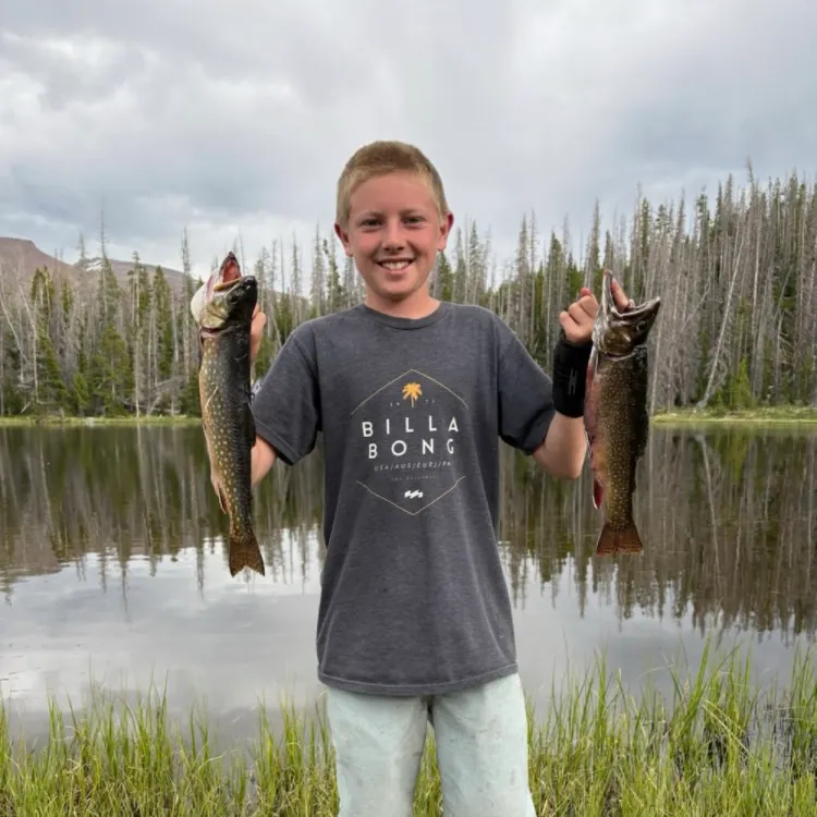 Cutthroat trout caught on Fishbrain