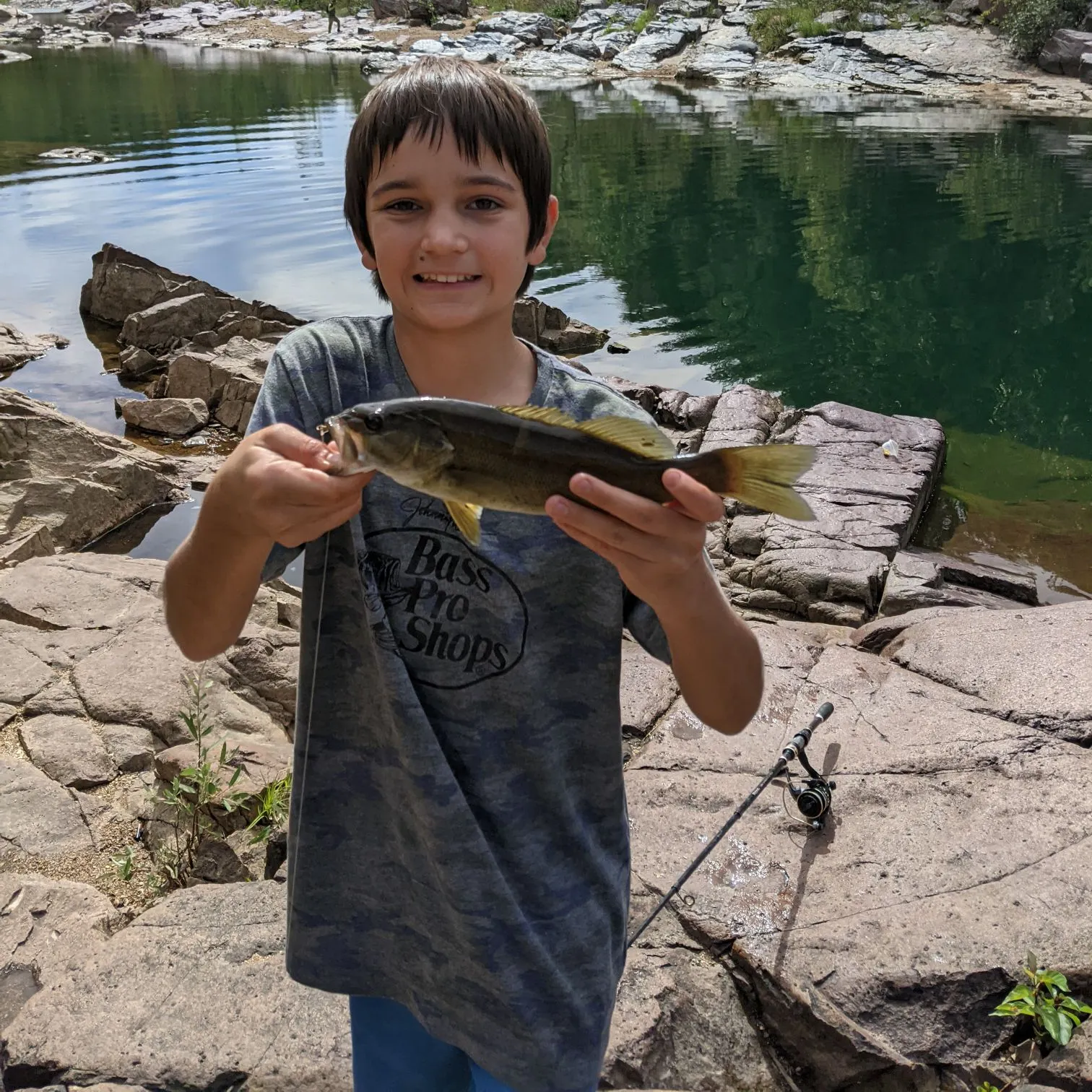 Smallmouth bass caught on Fishbrain