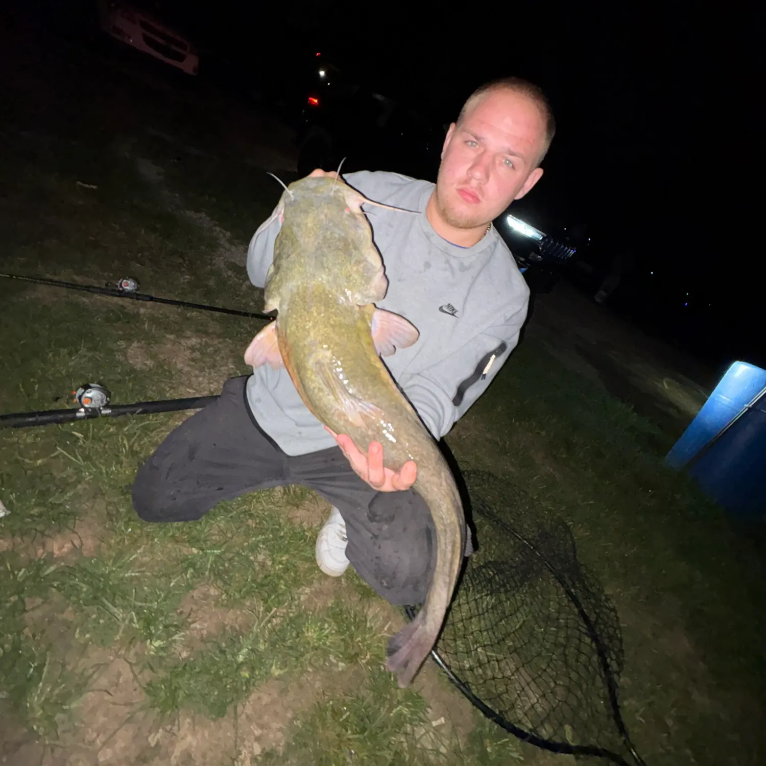 Flathead catfish caught on Fishbrain