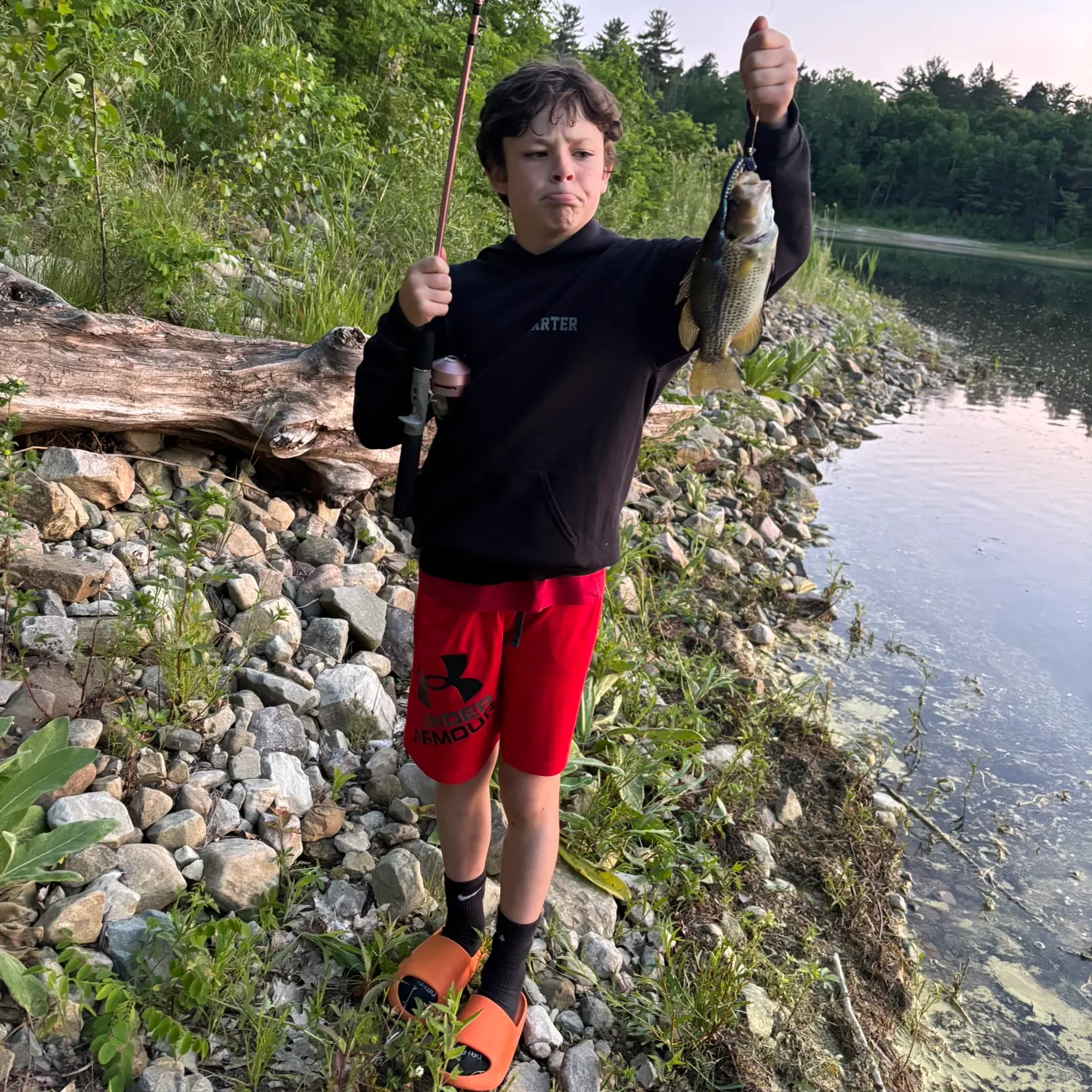 recently logged catches