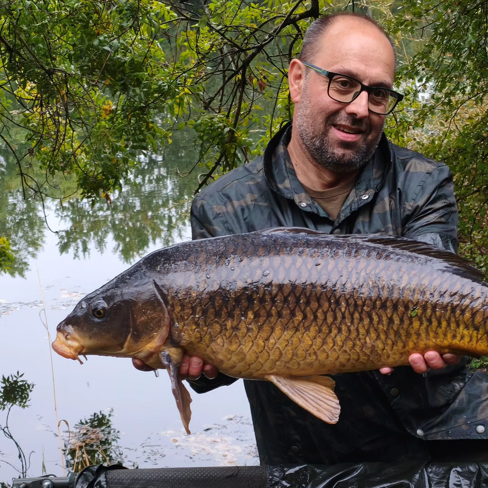 Common carp caught on Fishbrain