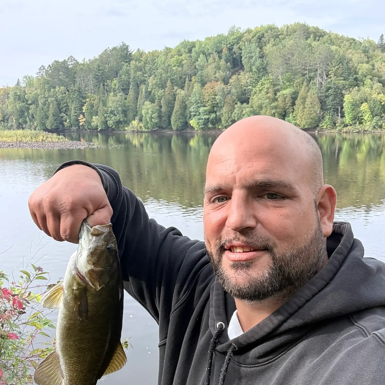 Smallmouth bass caught on Fishbrain