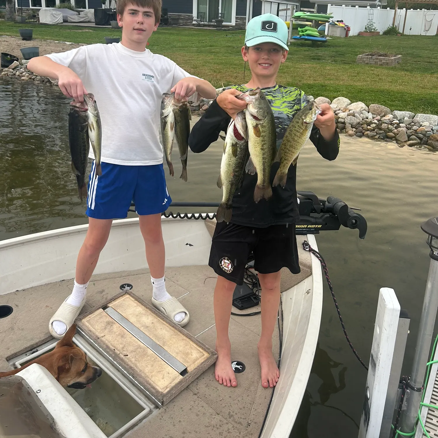 recently logged catches