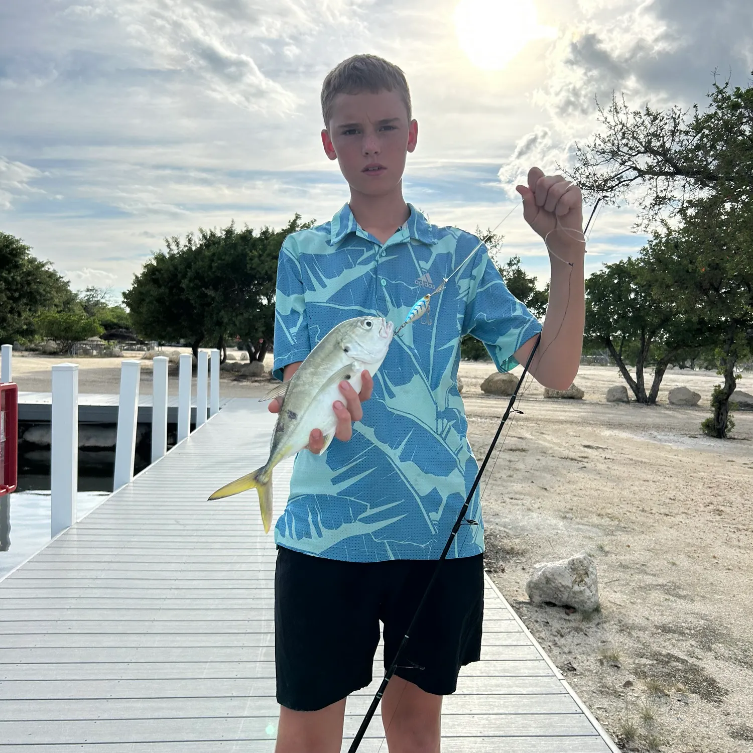 Crevalle jack caught on Fishbrain