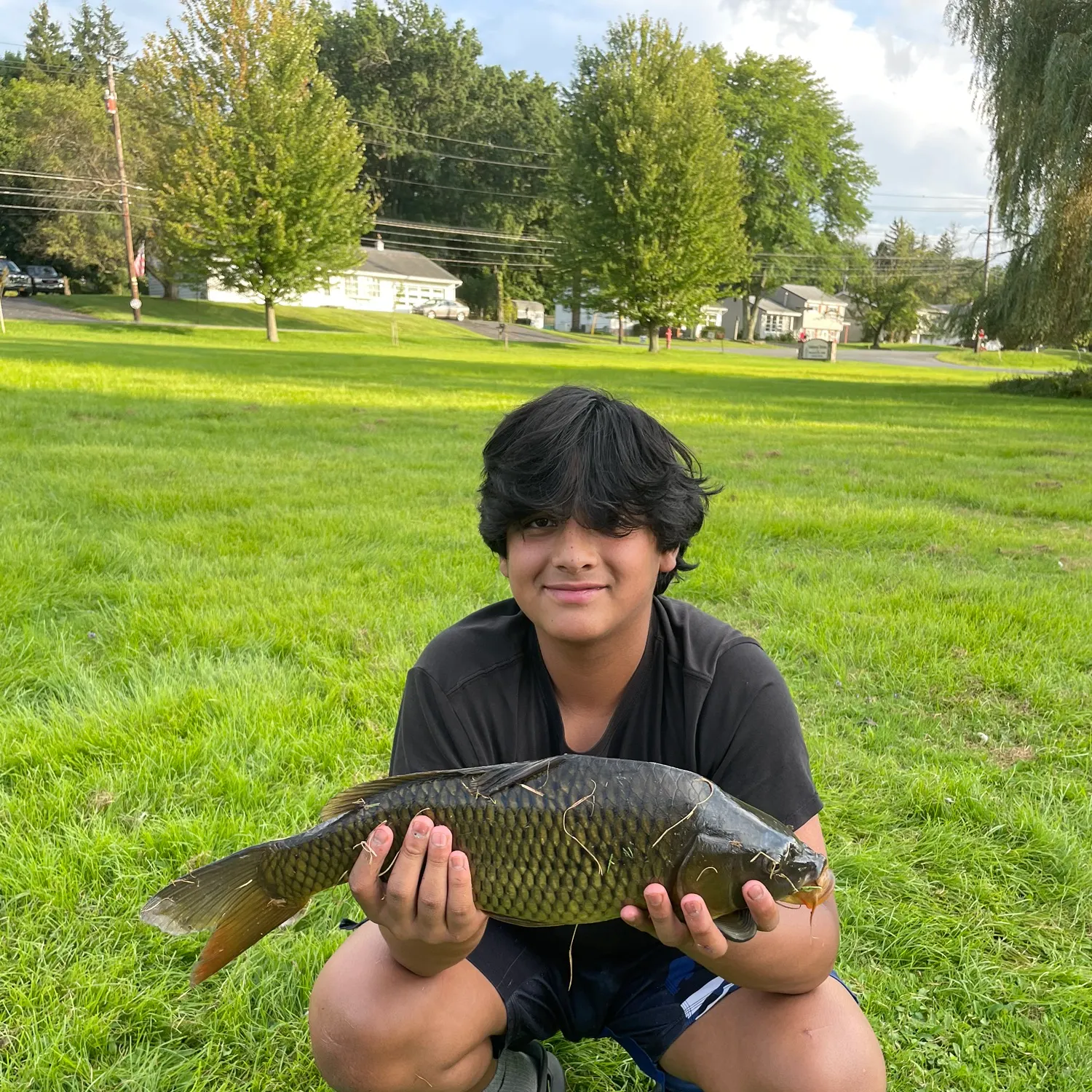 Common carp caught on Fishbrain