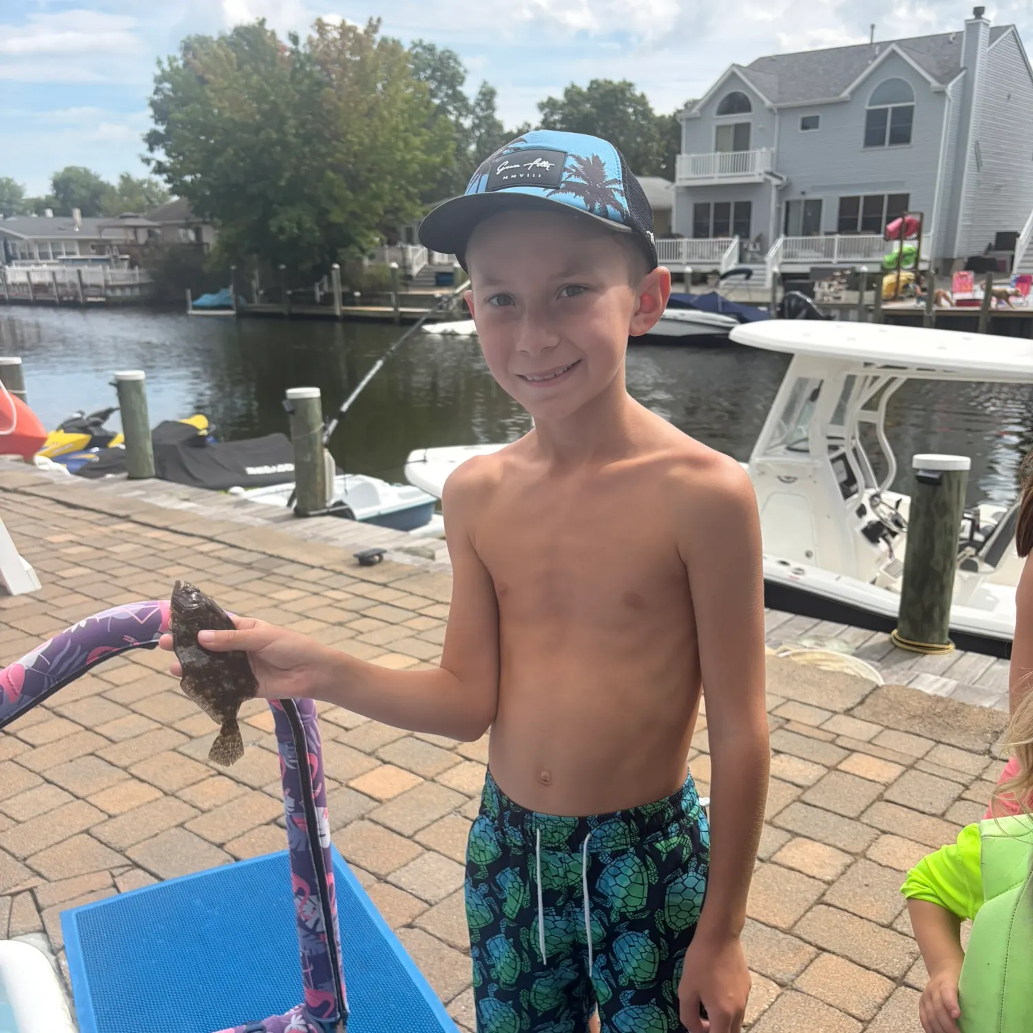 Summer flounder caught on Fishbrain