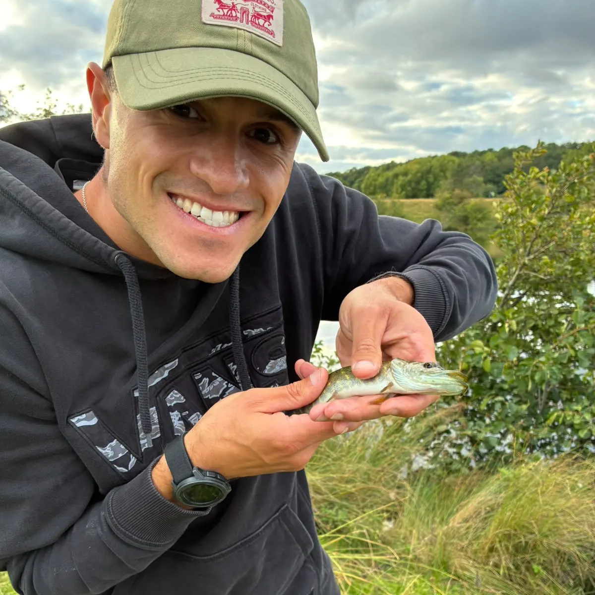 Northern pike caught on Fishbrain