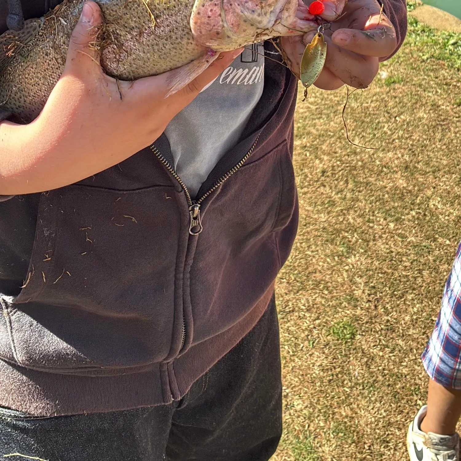 Rainbow trout caught on Fishbrain