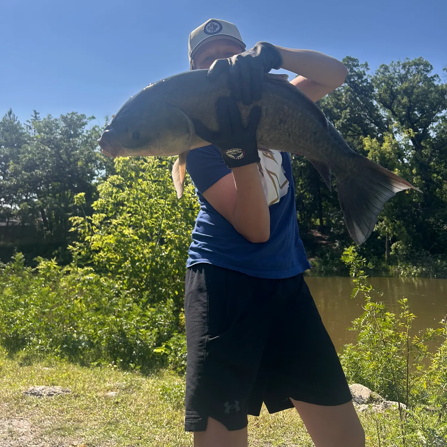 Bigmouth buffalo caught on Fishbrain