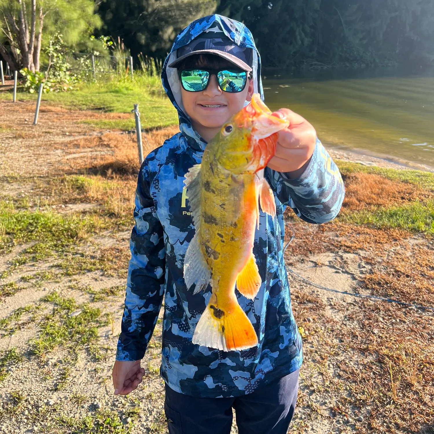 Speckled peacock bass caught on Fishbrain