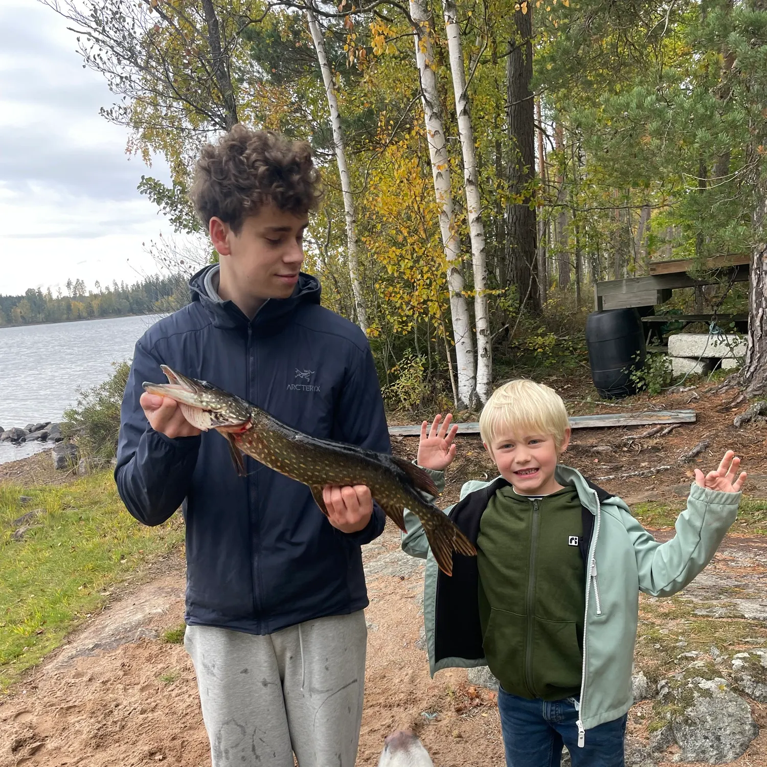 Northern pike caught on Fishbrain