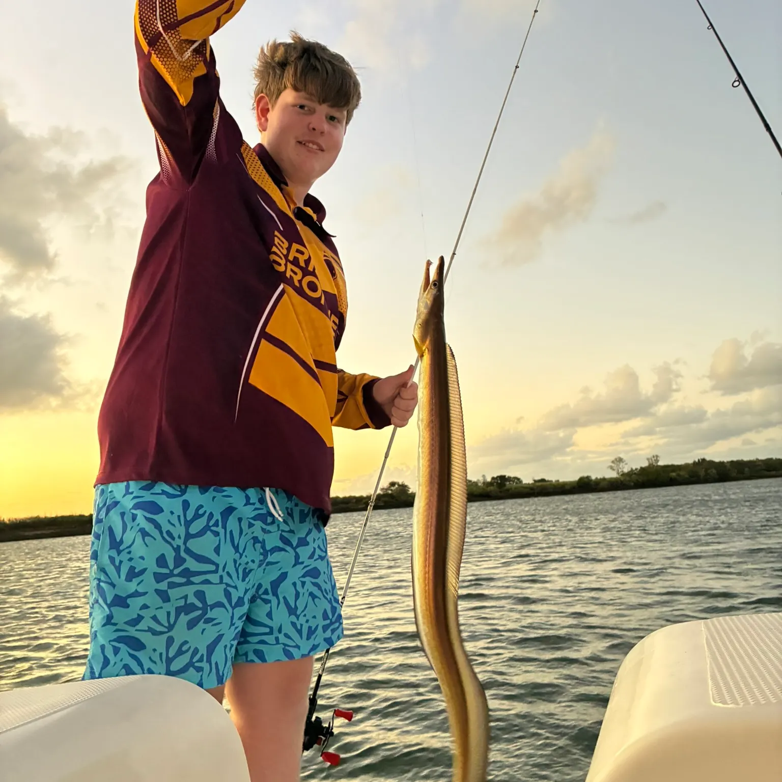 The most recent Common pike conger catches on Fishbrain