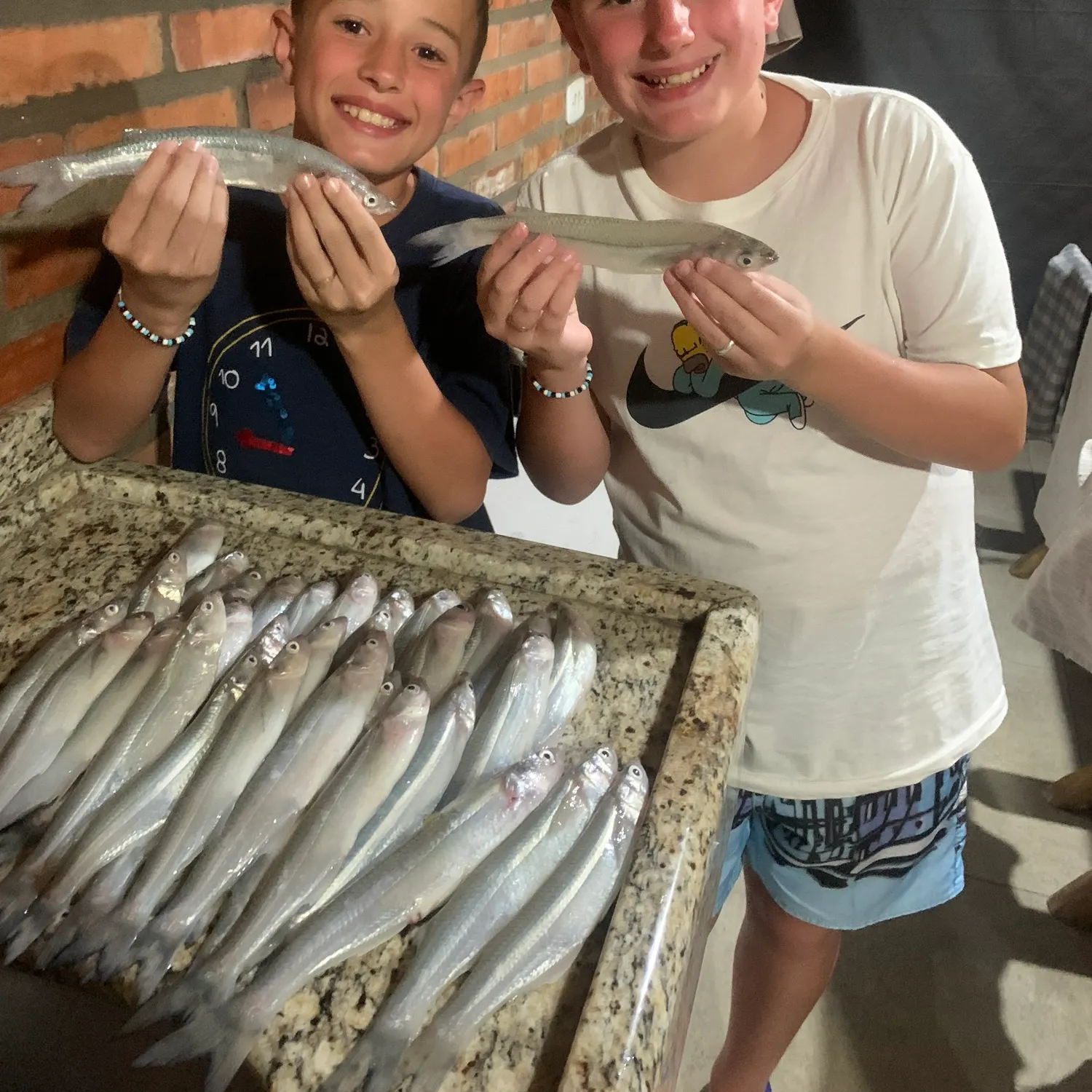 recently logged catches