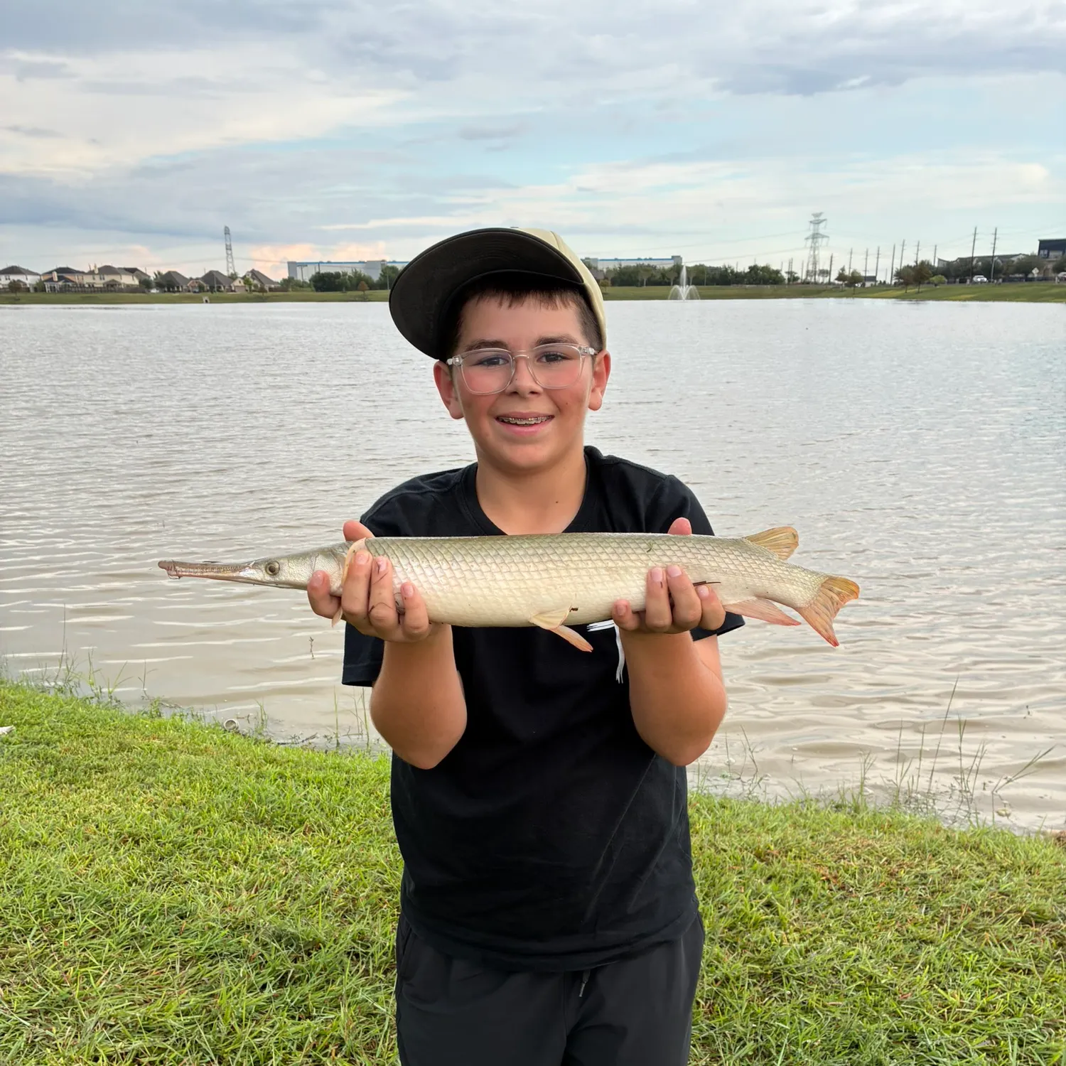 Shortnose gar caught on Fishbrain