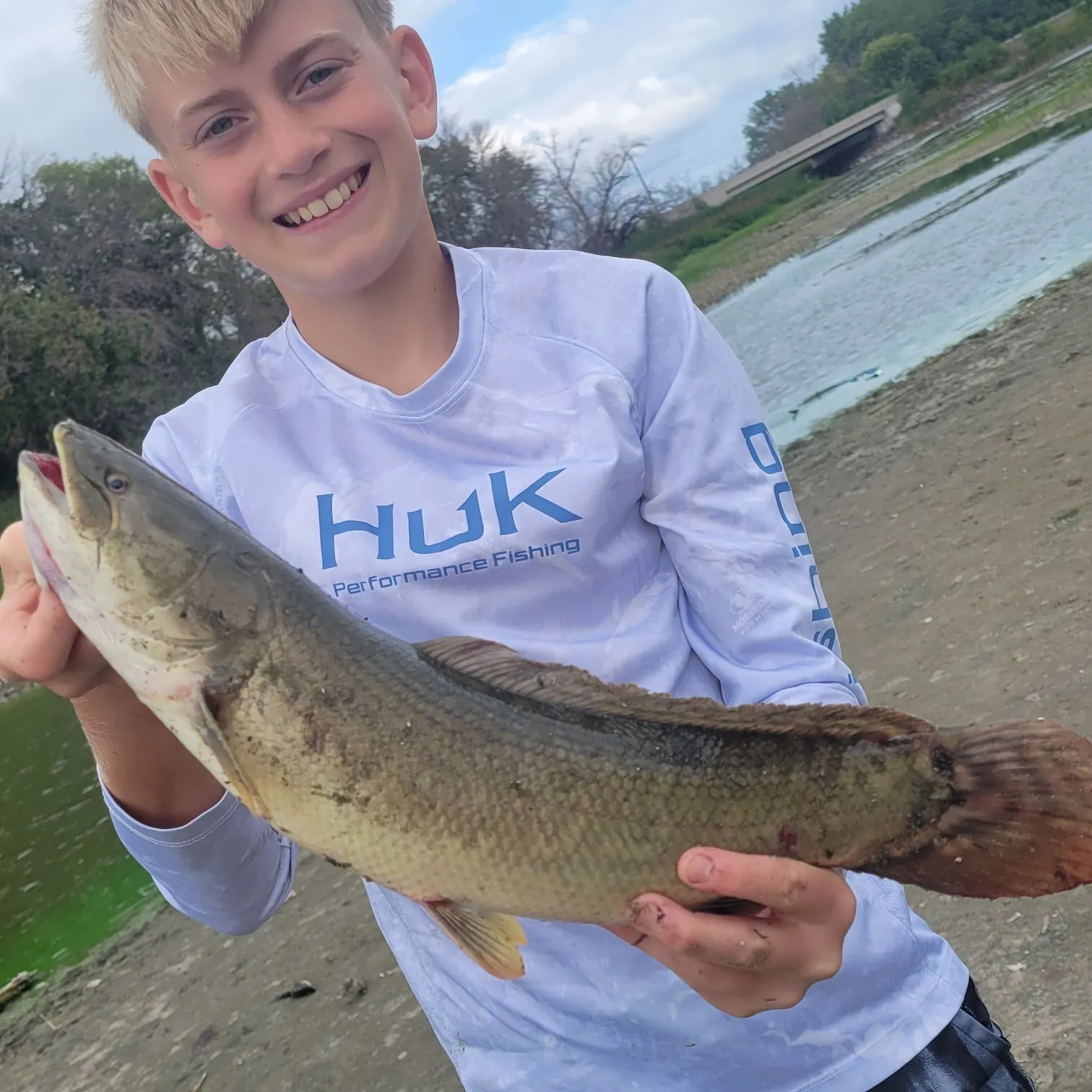 Eyetail bowfin caught on Fishbrain