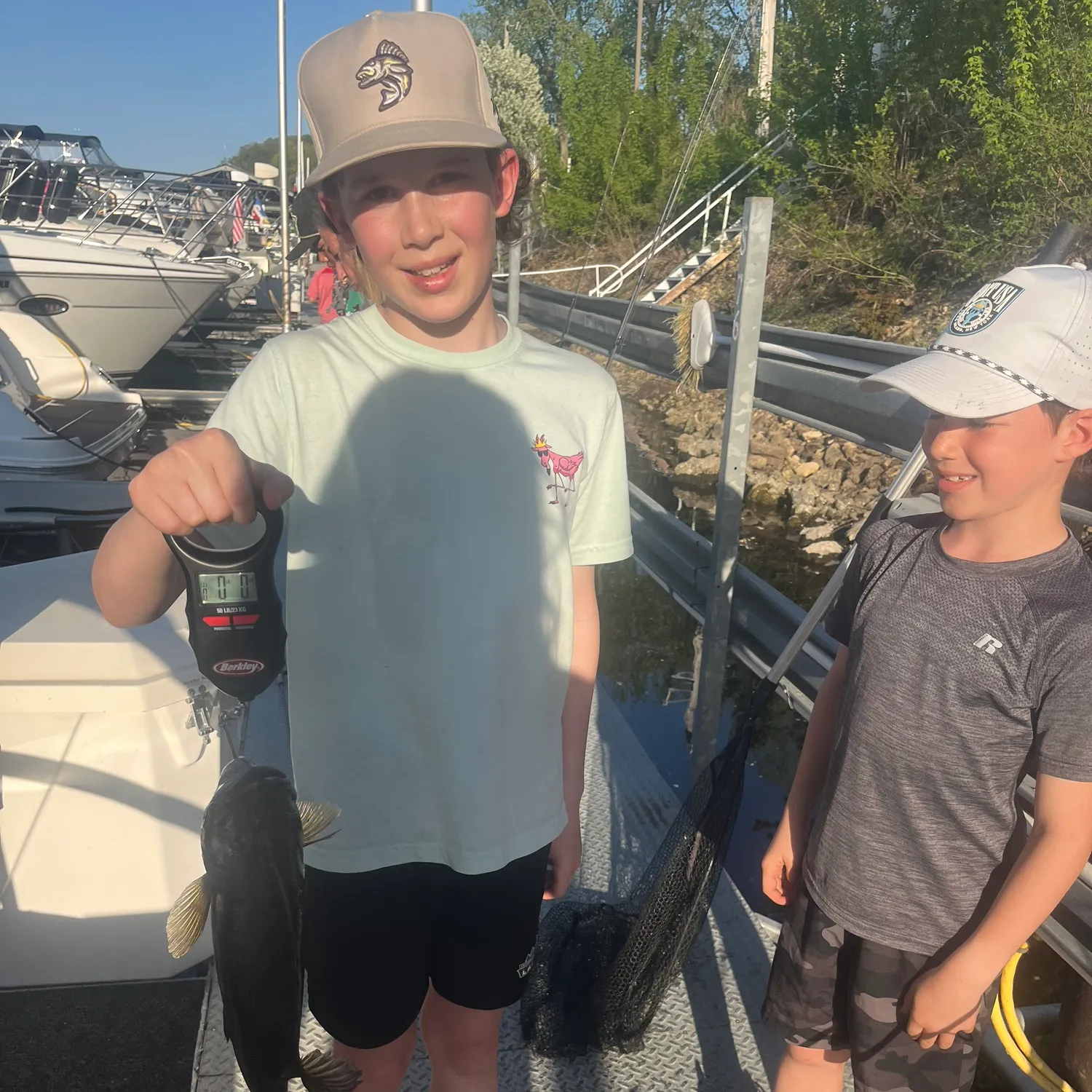 recently logged catches