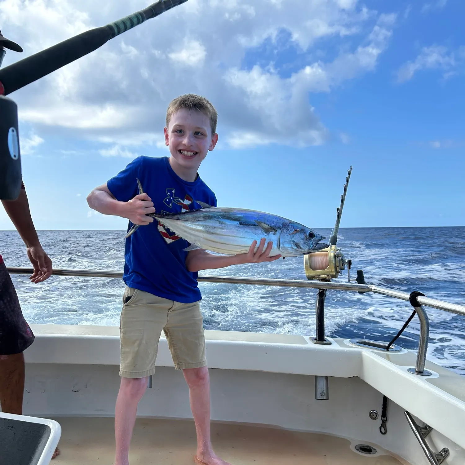 Skipjack tuna caught on Fishbrain